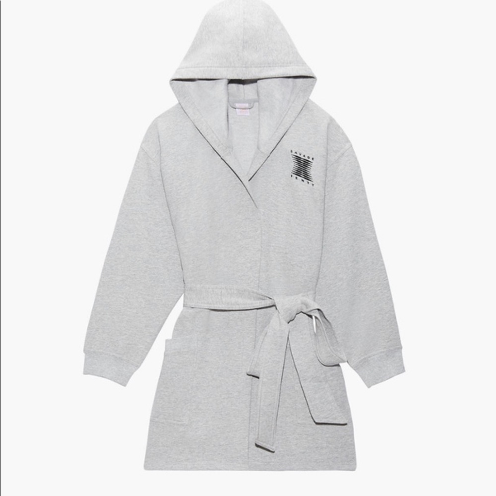 Savage Fenty hooded robe